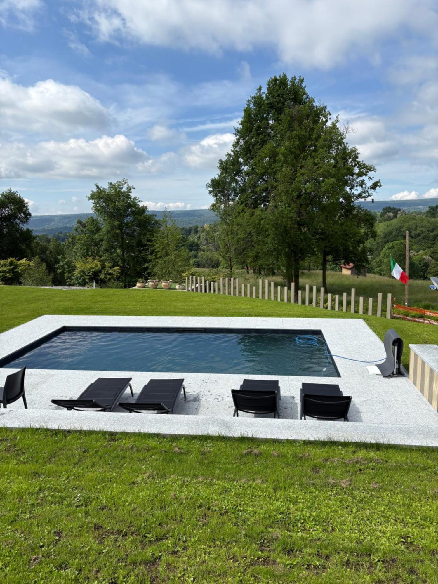 Cascina Serra Eco-House Beb Muzzano Bagian luar foto